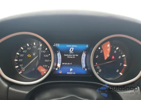 2017 Maserati Ghibli S из США, поврежденный, VIN ZAM57RSA3H1206281